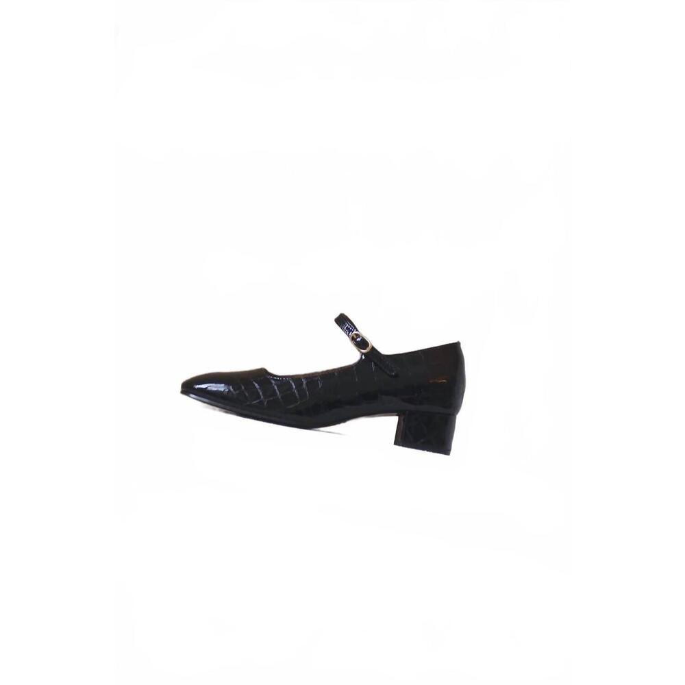 NEW ANNE THOMAS women's agnès babies louisiana shoes in black